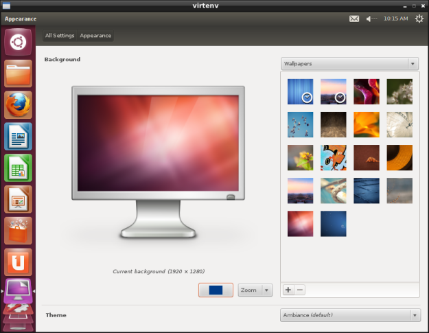 Unity Desktop Environment