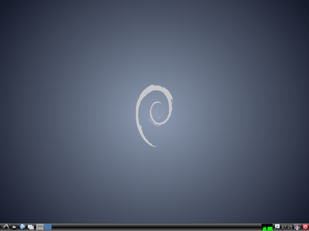 Debian wheezy LXDE desktop