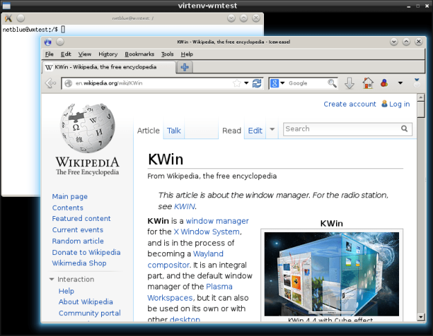 KWin window manager